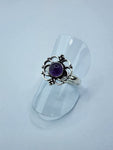 Amethyst tribal ring