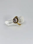 Rose Quartz tribal ring