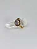 Rose Quartz tribal ring