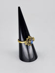 Labradorite tribal ring