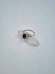 Amethyst tribal ring