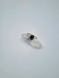 Amethyst tribal ring