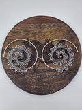 Spiral Hoops Radha