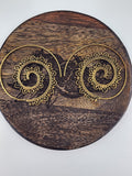 Spiral Hoops Radha