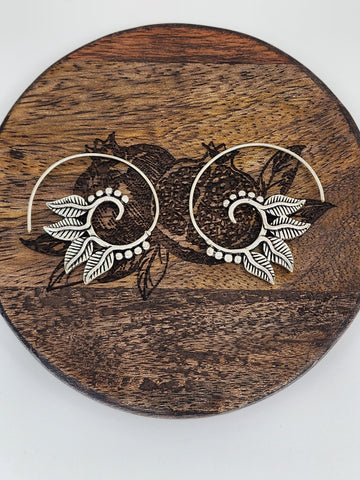 Spiral Hoops Tigerlily