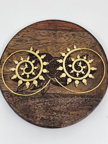 Spiral Hoops Atara