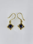 Lapis Lazuli Dendera drop earrings