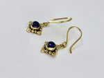 Lapis Lazuli Dendera drop earrings