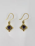 Amethyst Arielle drop earrings