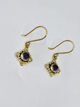Amethyst Arielle drop earrings