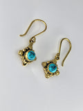 Blue Howlite Harley drop earrings