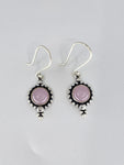 Rose Quartz Adoria drop earrings