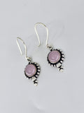 Rose Quartz Adoria drop earrings