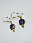 Lapis Lazuli Auset drop earrings