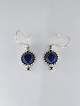 Lapis Lazuli Auset drop earrings