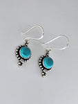 Blue Howlite Harmony drop earrings