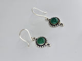 Green Aventurine Gaetana drop earrings