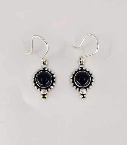 Black Onyx Blair drop earrings