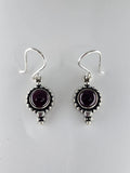 Garnet Gisele drop earrings