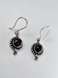 Garnet Gisele drop earrings