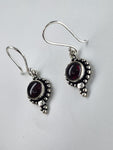 Garnet Gisele drop earrings