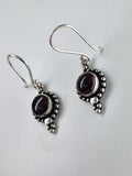Garnet Gisele drop earrings