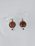 Carnelian Camila drop earrings