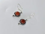 Carnelian Camila drop earrings