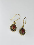 Carnelian Callie drop earrings