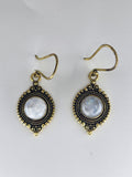 Moonstone Moon large drop earrings