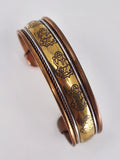 Copper magnet wrist cuff