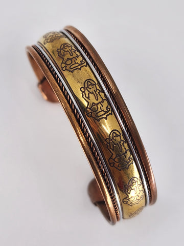 Copper magnet wrist cuff
