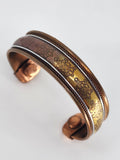 Copper magnet wrist cuff