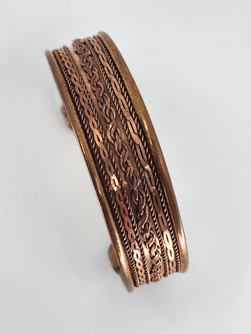 Magnetic copper cuff
