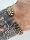 Allegra green stone cuff