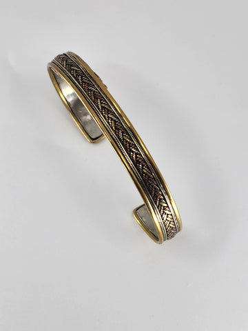Brass cuff slim