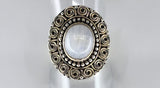 Moonstone ring