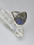 Labradorite ring
