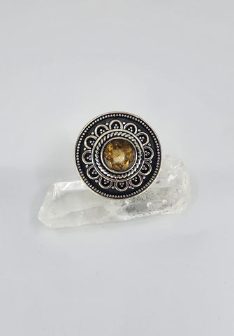 Citrine ring