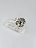 Green amethyst ring