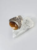 Tigers eye ring