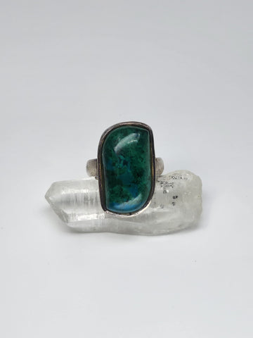 Chrysocolla ring