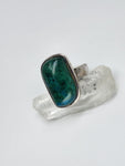 Chrysocolla ring
