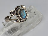 Labradorite ring