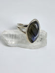 Labradorite ring