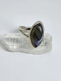 Labradorite ring