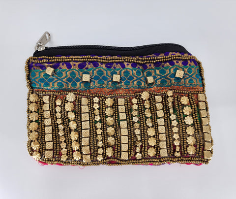Fawzia zip purse large