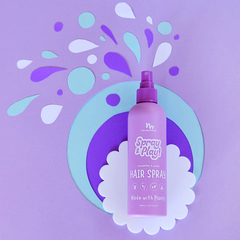 Natural Alcohol Free Hair Spray in Lavender and Fresh Lime