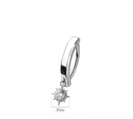 Sun burst clicker belly bar