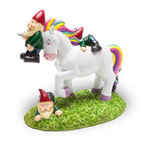 Unicorn Gnome Massacre Garden Gnome